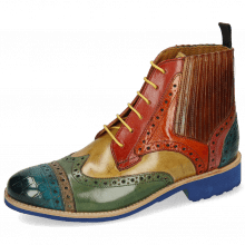 Ankle boots Amelie 17 Crock Ice Blue Grey Sweet Green Cedro Rubino Orange Wood Bubblegum