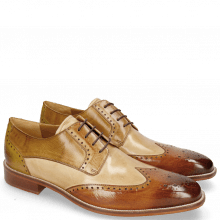 Derby shoes Jeff 14 Tan Nude Cashmere Nougat Olivine