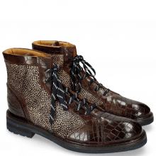Ankle boots Trevor 18 Crock Mid Brown Hairon Halftone