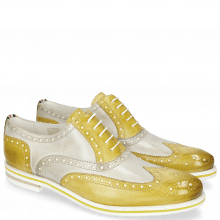 Oxford shoes Scott 12 Vegas Olivine Digital Underlay White