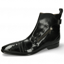 Ankle boots Elvis 25 Black Tan Toledo Black