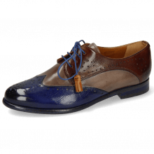 Derby shoes Selina 41 Midnight Stone Mid Brown