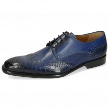 Derby shoes Clark 1 Crock Electric Blue Lining