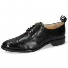 Derby shoes Betty 16 Imola Black Strap M&H Flex