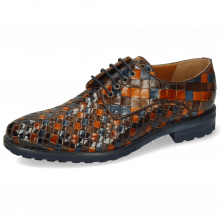 Derby shoes Brad 7 Woven Multi Woven Lining Rich Tan