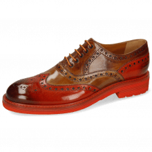 Oxford shoes Trevor 1 Winter Orange Tortora Wood