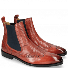 Ankle boots Alex 9 Berlin Perfo Ruby Elastic Navy