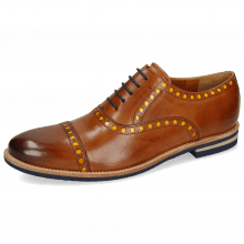 Oxford shoes Scott 15 Wood Underlay Patent Yellow