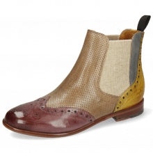 Ankle boots Selina 6 Light Purple Clear Water Margarine Perfo Oxygen
