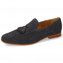 Loafers Clive 20 Suede Pattini Navy