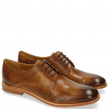 Derby shoes Amelie 14 Perfo Tan