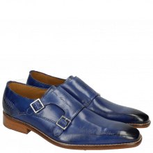 Monks Clark 12 China Blue Lasercut LS Natural