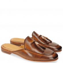 Mules Scarlett 2 Wood Tassel Wood Electric Blue Accessory Gold