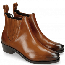 Ankle boots Kylie 1 Wood Elastic Dark Brown