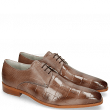 Derby shoes Lewis 13 Turtle Ash Dice Nappa