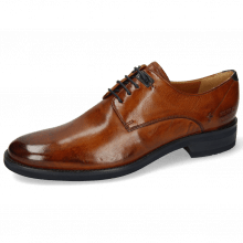 Derby shoes Clint 1 Imola Wood Deco Pieces Navy