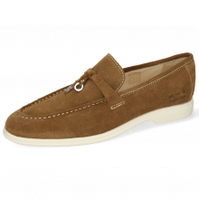 Loafers Earl 3 Suede Pattini Tan