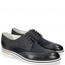 Derby shoes Kane 5 Lycra Navy Nubuck Deep Navy