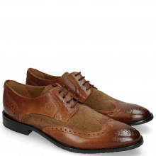 Derby shoes Victor 2 Rio Mid Brown Suede Pattini Roccia