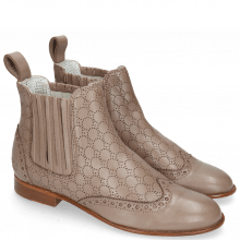 Ankle boots Sally 129 Nappa Glove Stone
