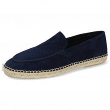 Loafers Sandro 1 Oily Suede Navy Stitching