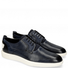 Sneakers Newton 1 Franky Perfo Navy Tongue Lycra Navy