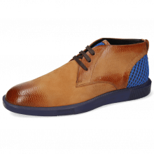 Sneakers Newton 2 Como Tan Net Navy Underlay Suede