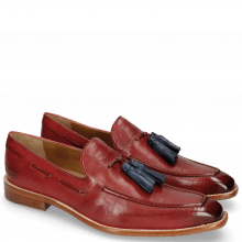 Loafers Leonardo 1 Pisa Ruby Tassel Wind