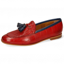 Loafers Scarlett 44 Vegas Turtle Haring Bone Weave Fiesta