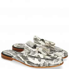 Mules Scarlett 2 Florida Black White
