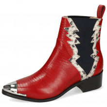 Ankle boots May 1 Guana Ruby Snake Off White