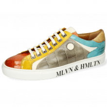Sneakers Harvey 9 Vegas Turtle Sweet Heart Yellow White Smoke Turquoise