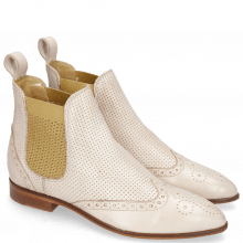 Ankle boots Jessy 4 Nappa Glove Pink Salt Perfo Elastic Nude