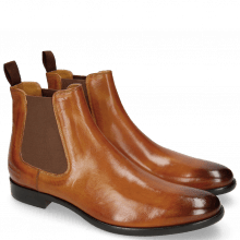 Ankle boots Clint 7 Tan Elastic Brown RS Blue
