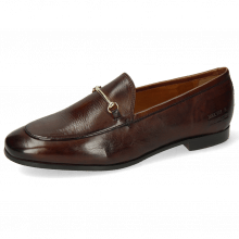 Loafers Scarlett 22 Pisa Mid Brown Trim Gold