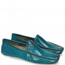 Loafers Home Donna Turquoise Sock Fur