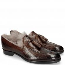 Loafers Clint 6 Crock Mid Brown Fur