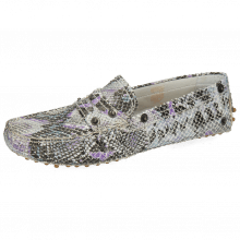 Loafers Caroline 1 Snake Multi Turquoise