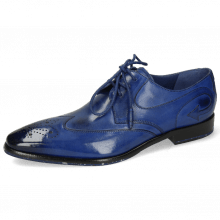 Derby shoes Elvis 63 Electric Blue Lining