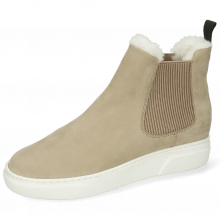 Ankle boots Hailey 2 Como Sabbia Sherling Light White