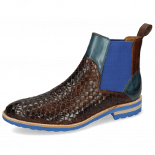 Ankle boots Brad 9 Woven Mid Brown Ice Lake