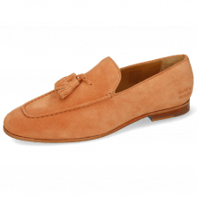 Loafers Clive 20 Suede Pattini Orange