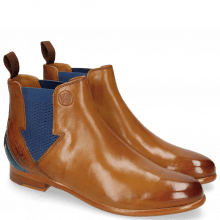 Ankle boots Selina 39 Pisa Tan Strap Mid Blue