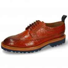 Derby shoes Matthew 23 Crock Winter Orange