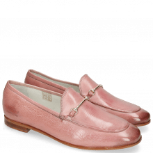 Loafers Scarlett 22 Glove Nappa Pink Salt Trim Gold