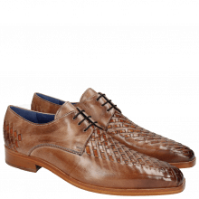 Derby shoes Lewis 25 Classic Cappu Interlaced Orange LS
