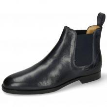 Ankle boots Susan 10 Venice Navy Elastic Rich Navy