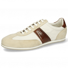 Sneakers Pharell 12 Suede Ivory Nappa White Turtle Mid Brown