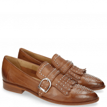 Loafers Jessy 26 Pavia Tan Lining Collar Rich Tan