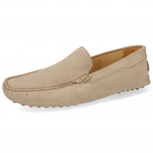 Loafers Nelson 1 Suede Pattini Tortora
